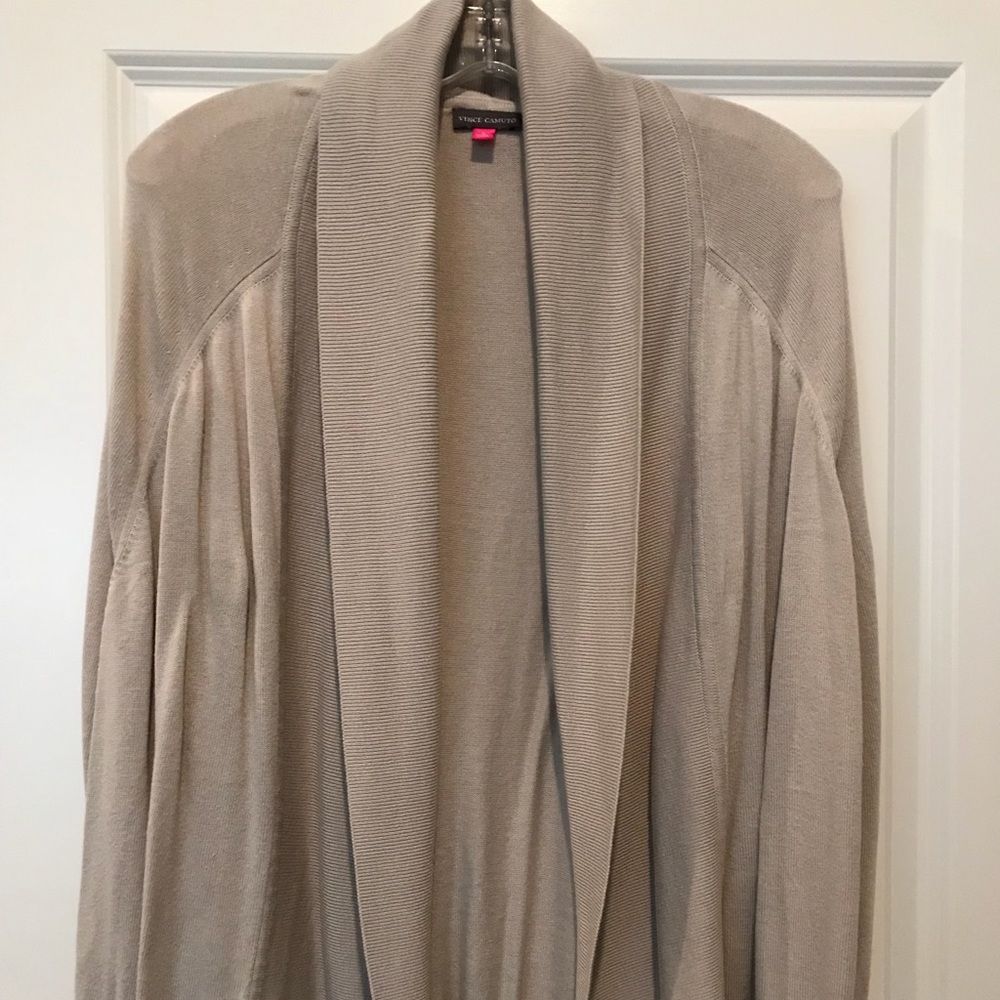 Vince Camuto shawl collar cocoon cardigan